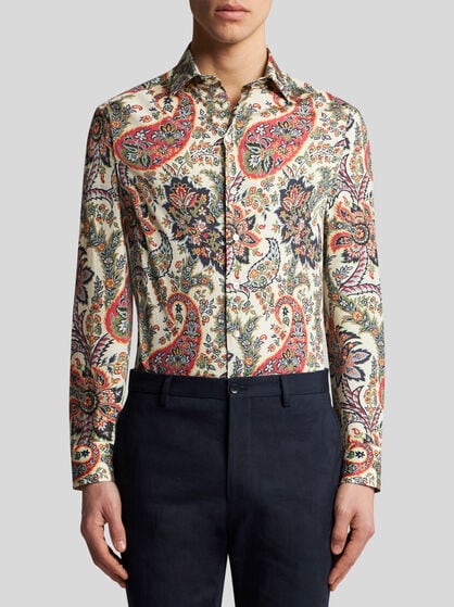 FLORAL PAISLEY SHIRT