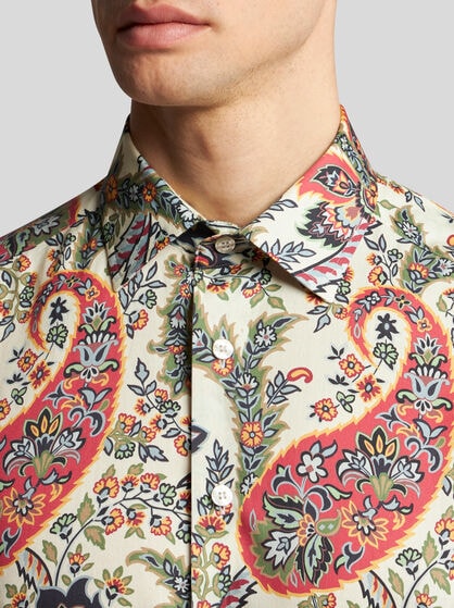FLORAL PAISLEY SHIRT
