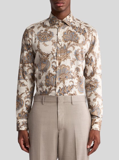 SHIRT WITH MAXI FLOWERS