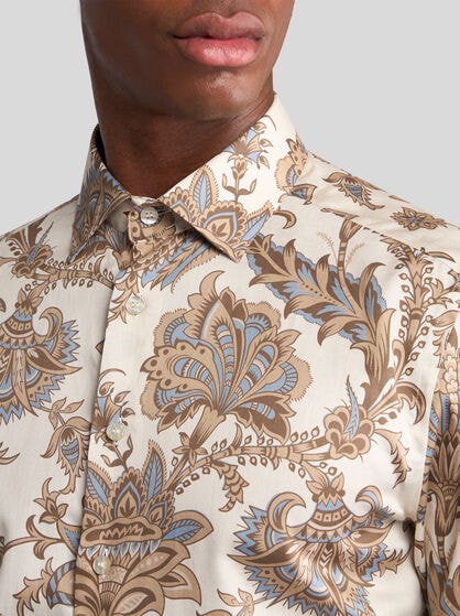 SHIRT WITH MAXI FLOWERS