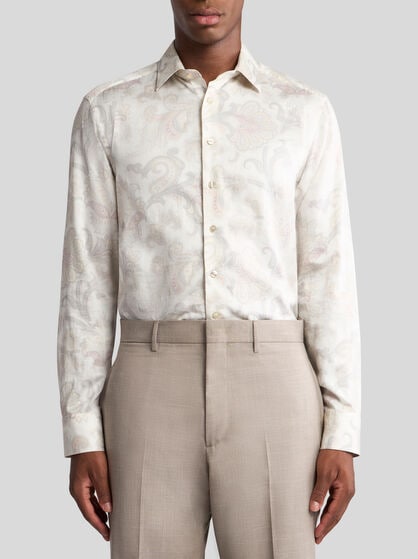 MAXI FLOWER PAISLEY SHIRT