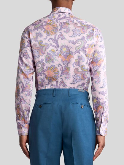 MAXI FLOWER PAISLEY SHIRT