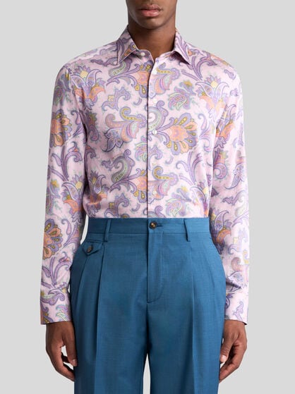 MAXI FLOWER PAISLEY SHIRT