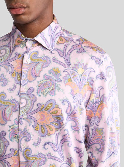 MAXI FLOWER PAISLEY SHIRT