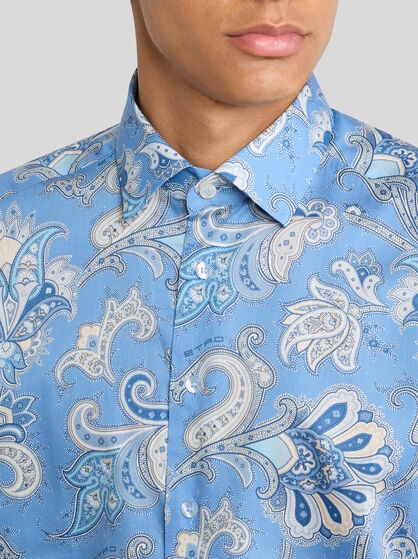 MAXI FLOWER PAISLEY SHIRT