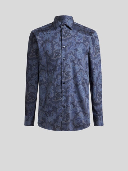 MAXI FLOWER PAISLEY SHIRT