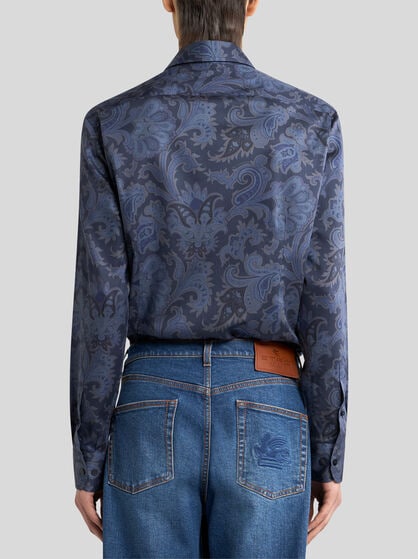MAXI FLOWER PAISLEY SHIRT