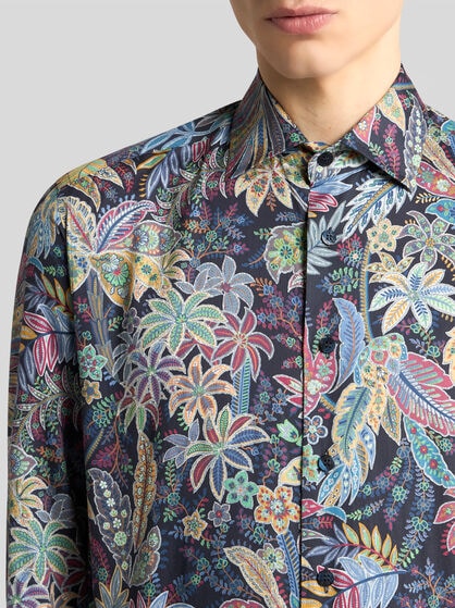 PRINTED COTTON SHIRT