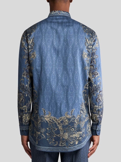 SHIRT WITH PLACED PRINT