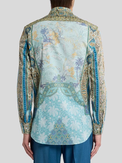 PRINTED COTTON SHIRT