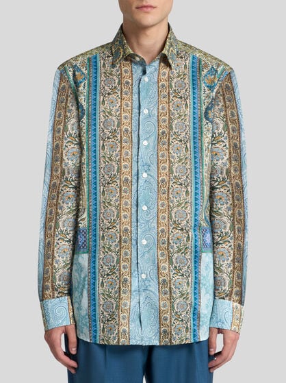 PRINTED COTTON SHIRT