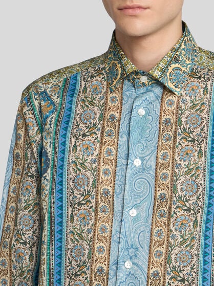 PRINTED COTTON SHIRT