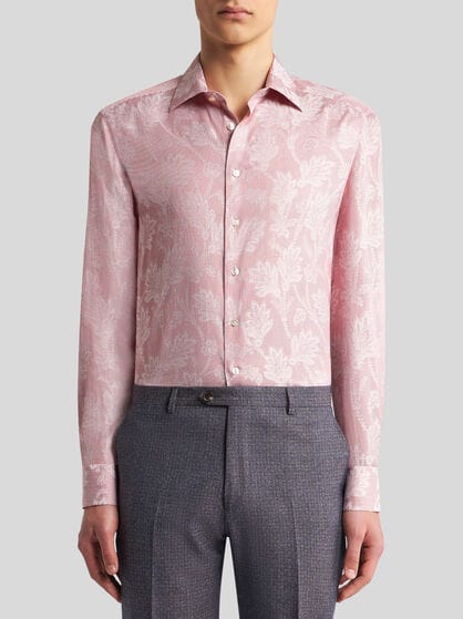 STRIPED JACQUARD SHIRT