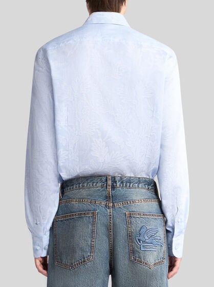 STRIPED JACQUARD SHIRT
