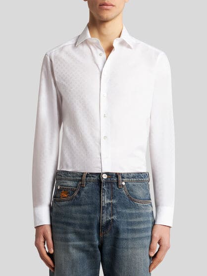 COTTON JACQUARD SHIRT
