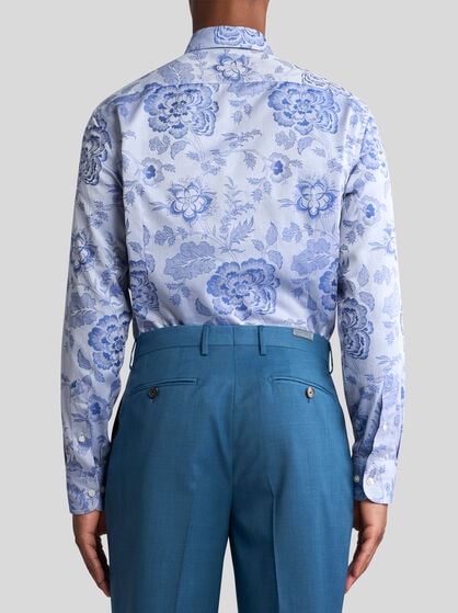 FLORAL JACQUARD SHIRT