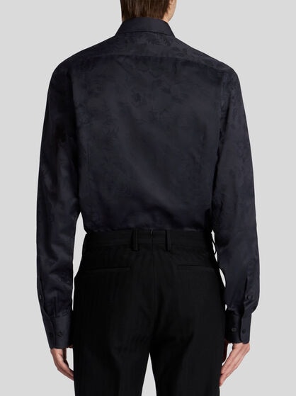 FLORAL JACQUARD SHIRT