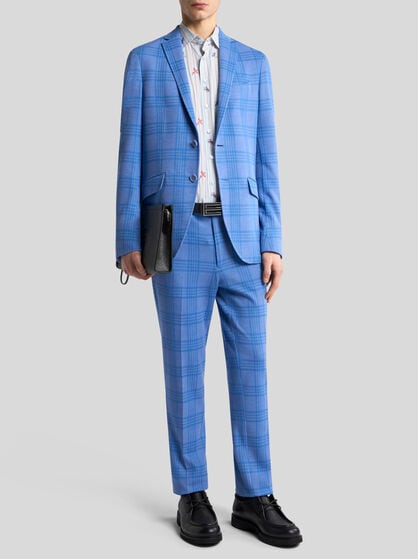 ARCHIVE TIE COTTON JACQUARD SHIRT