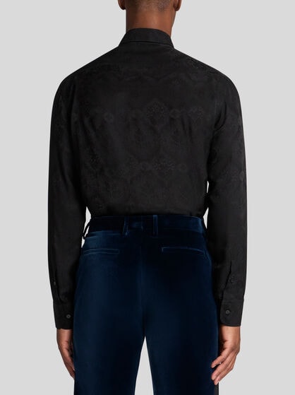 FLORAL JACQUARD ROMA SHIRT