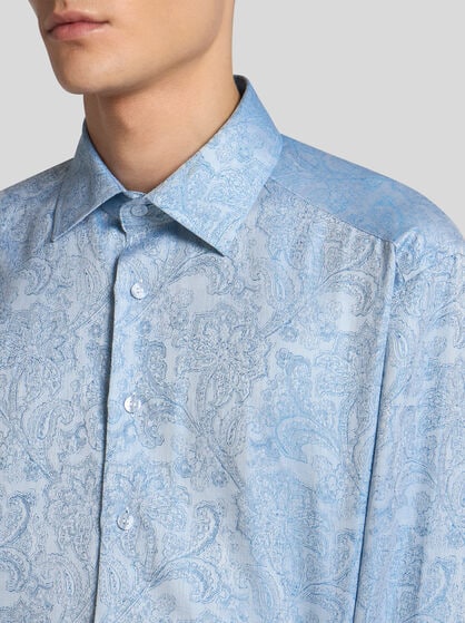 FLORAL JACQUARD SHIRT