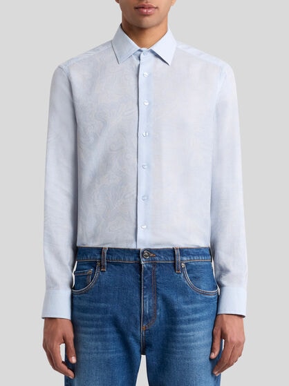 COTTON JACQUARD SHIRT