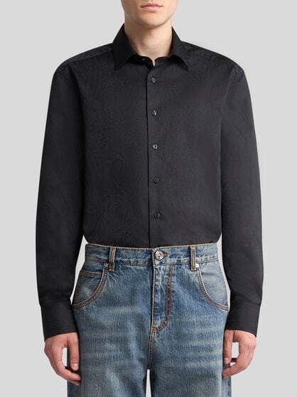 COTTON JACQUARD SHIRT