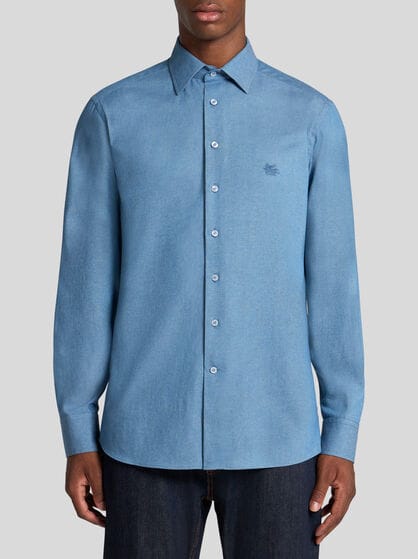 COTTON SHIRT WITH PEGASO