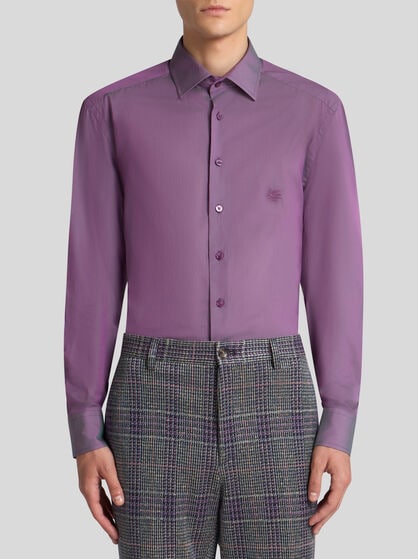 SHIRT WITH PEGASO EMBROIDERY