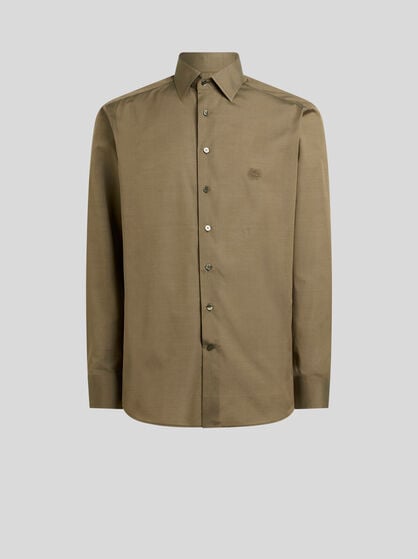 SHIRT WITH PEGASO EMBROIDERY