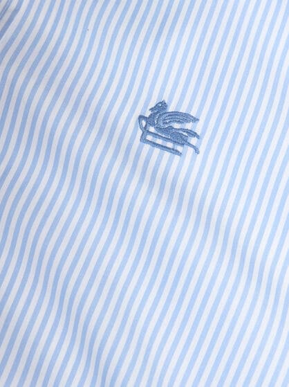 STRIPED BUTTON-DOWN SHIRT