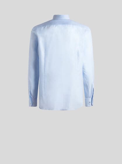 BUTTON-DOWN SHIRT WITH LOGO
