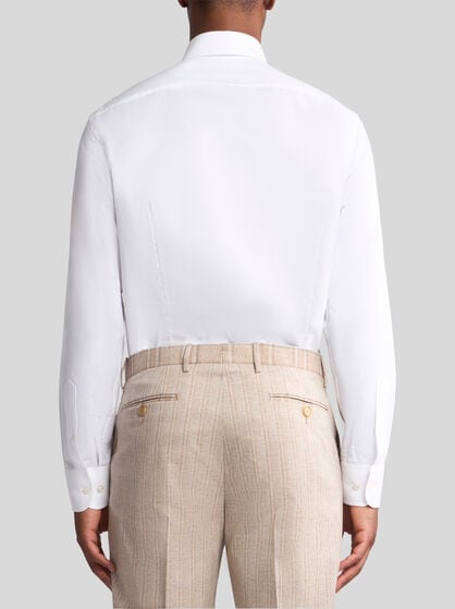 BUTTON-DOWN SHIRT WITH LOGO