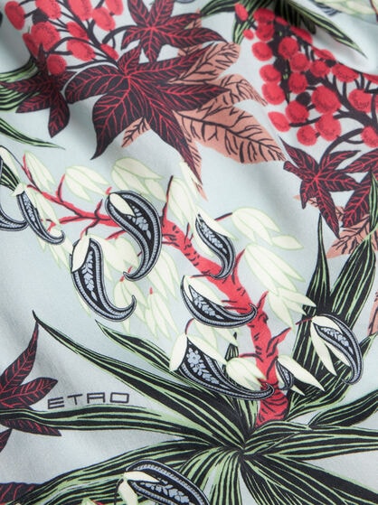 CAMICIA IN COTONE CON FIORI