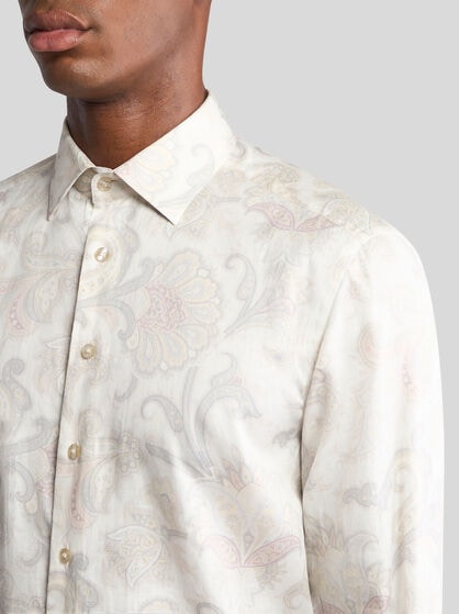 PRINTED COTTON SHIRT
