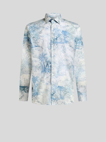 FORMAL SAFARI-PRINT SHIRT