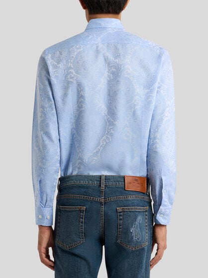 PRINTED COTTON SHIRT