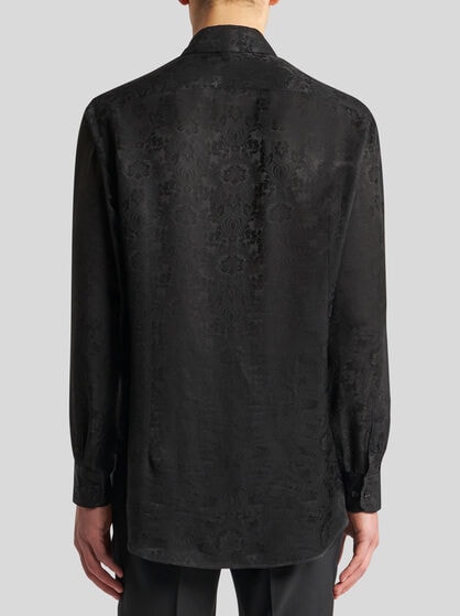 FLORAL JACQUARD SHIRT