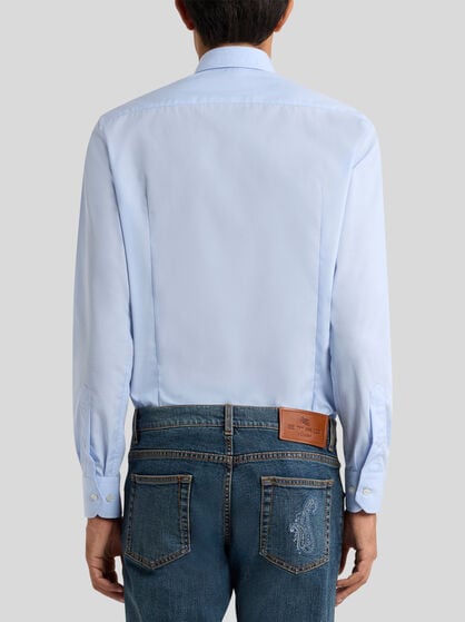 BUTTON-DOWN SHIRT WITH PEGASO
