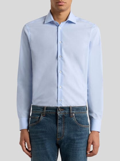 BUTTON-DOWN SHIRT WITH PEGASO