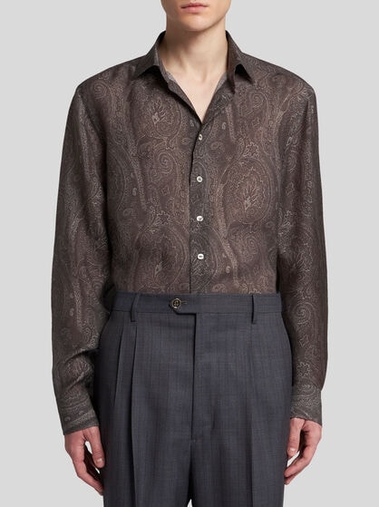 SILK PAISLEY SHIRT