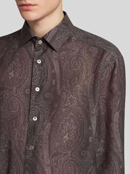 SILK PAISLEY SHIRT