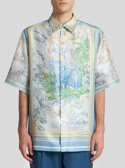 OVERSIZED SILK SHIRT