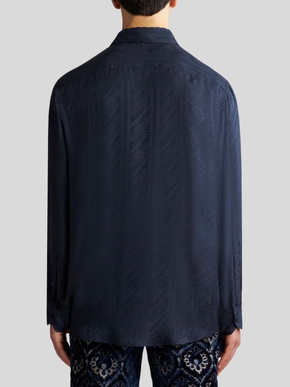 SILK JACQUARD SHIRT