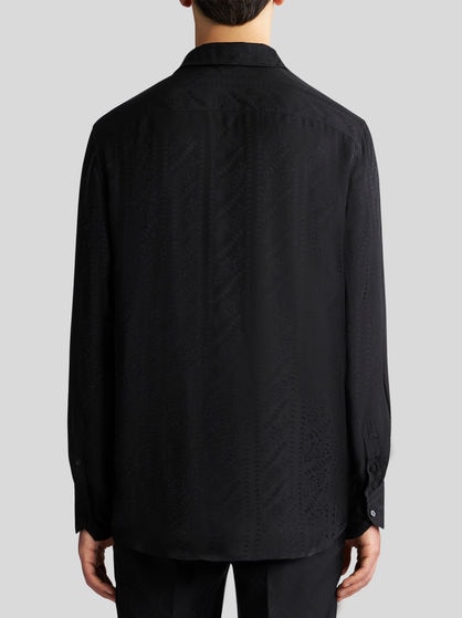 SILK JACQUARD SHIRT