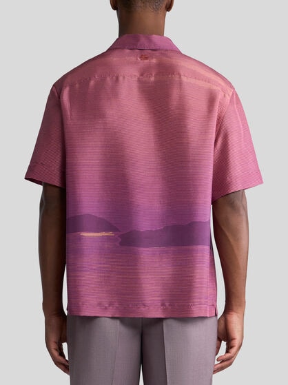 BOWLING SHIRT WITH PRINT