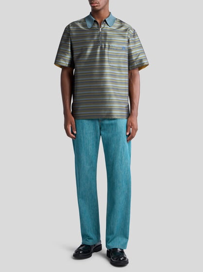 STRIPED POLO SHIRT