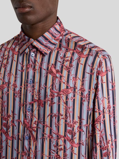 SHIRT WITH BIRD PRINT