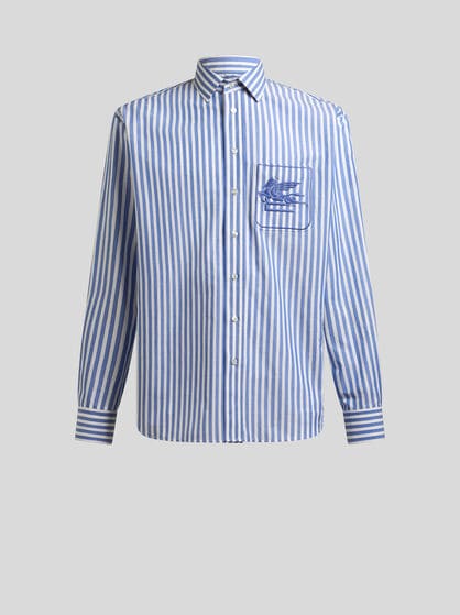 STRIPED SHIRT WITH PEGASO