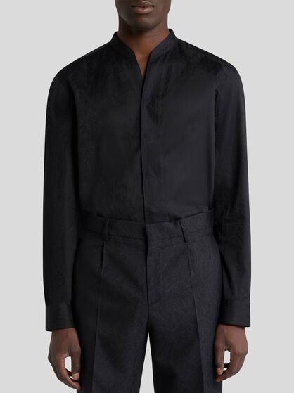 PAISLEY COTTON JACQUARD SHIRT