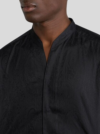 PAISLEY COTTON JACQUARD SHIRT